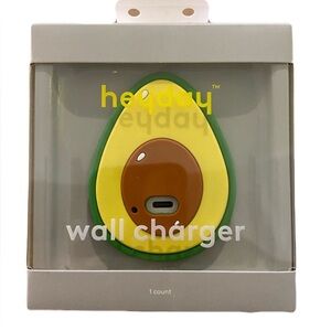 Heyday Avocado Wall Charger - Yellow & Green NEW IN PACKAGE